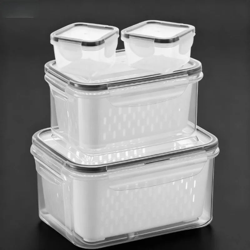 FreshKeep™ Refrigerator Organizer Set (6 Pieces)