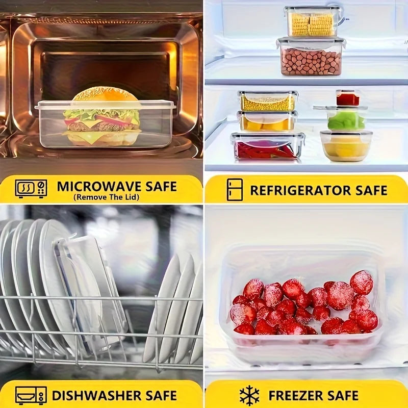 FreshKeep™ Refrigerator Organizer Set (6 Pieces)